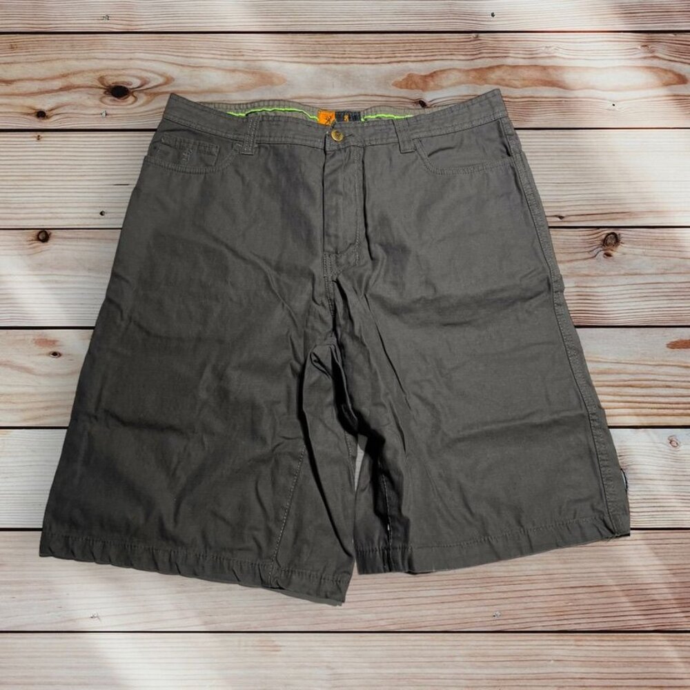 Browning Chino Shorts Gray Waist 36